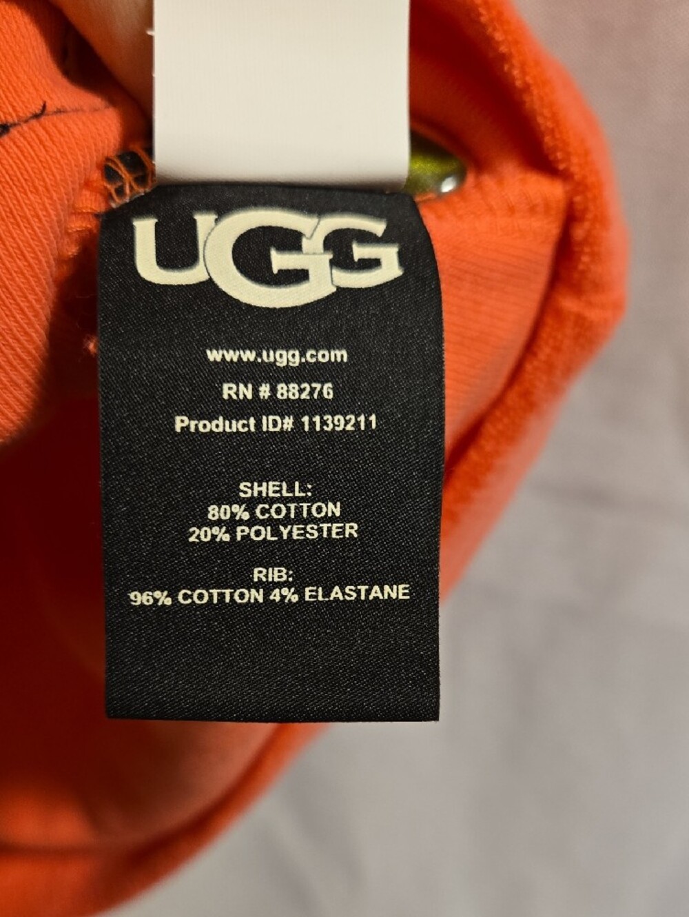 UGG Men's Mathew Coral Terry Short Sleeve Tee L NWT - Picture 6 of 8